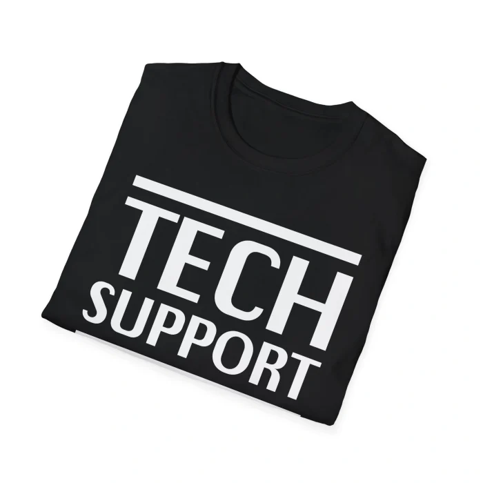 Elon Musk Tech Support Folded Shirt