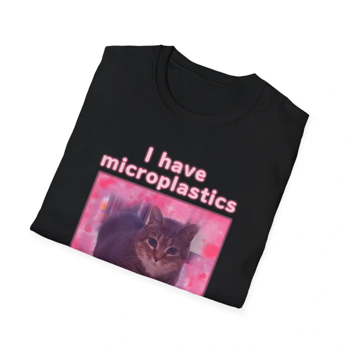 I Have Microplastics In My Balls Floded Shirt