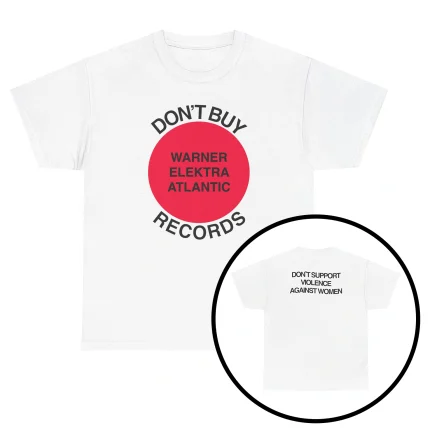 Don't Buy Warner Elektra Atlantic Records Shirt