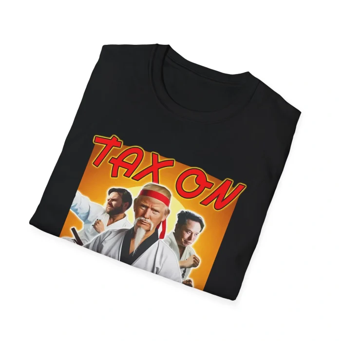 Trump Tax on Tax Off Floded Shirt